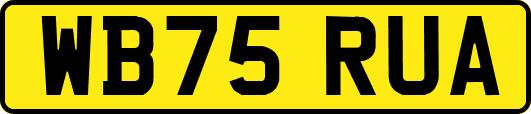 WB75RUA