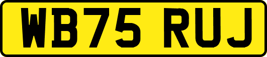 WB75RUJ