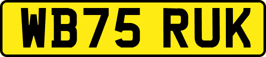 WB75RUK