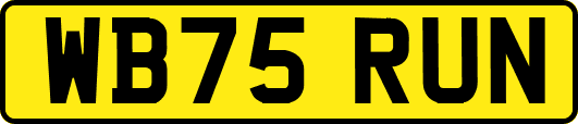 WB75RUN