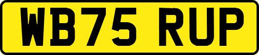 WB75RUP