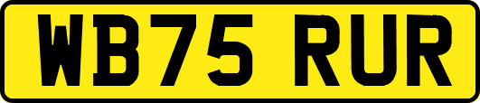 WB75RUR