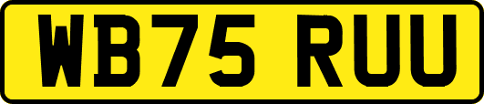 WB75RUU