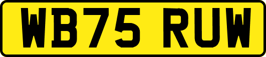WB75RUW