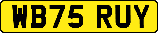 WB75RUY