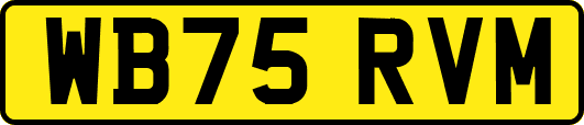 WB75RVM