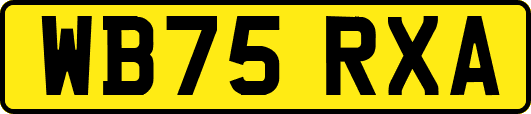 WB75RXA