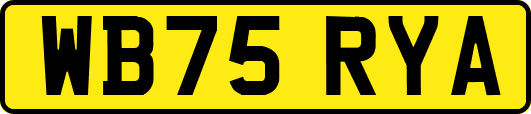 WB75RYA