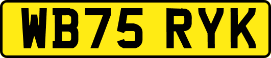 WB75RYK