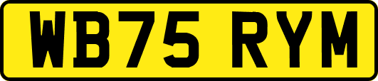 WB75RYM