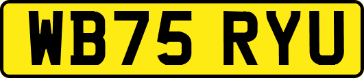 WB75RYU