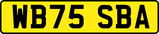 WB75SBA
