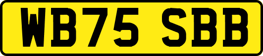 WB75SBB