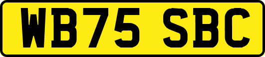 WB75SBC