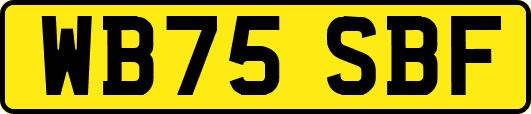 WB75SBF