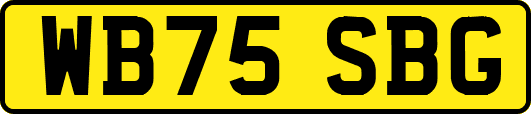 WB75SBG
