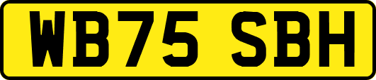 WB75SBH