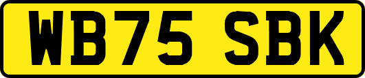 WB75SBK
