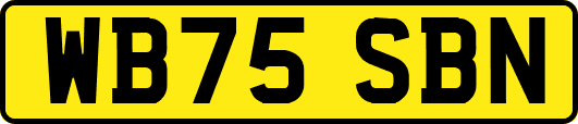 WB75SBN