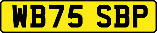 WB75SBP
