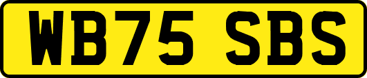 WB75SBS