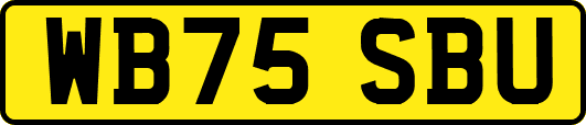 WB75SBU