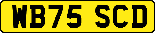 WB75SCD