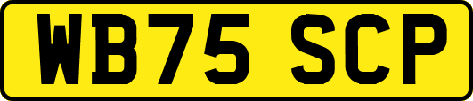WB75SCP