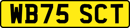 WB75SCT