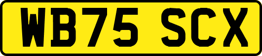 WB75SCX