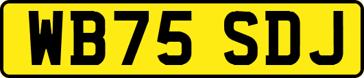 WB75SDJ