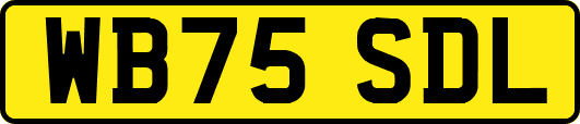 WB75SDL