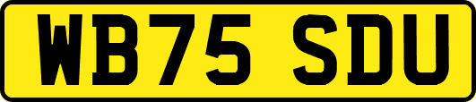 WB75SDU