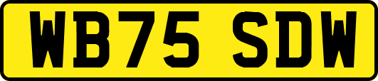 WB75SDW