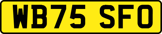 WB75SFO