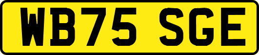 WB75SGE