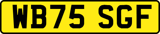 WB75SGF