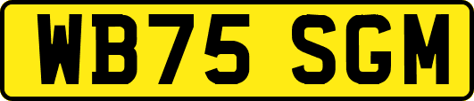 WB75SGM