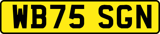 WB75SGN