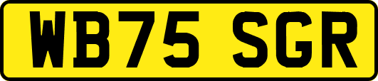 WB75SGR