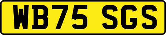WB75SGS