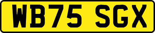 WB75SGX