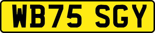 WB75SGY