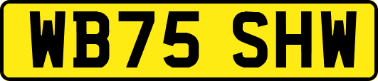 WB75SHW