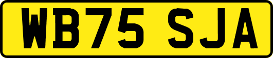 WB75SJA