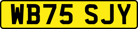 WB75SJY