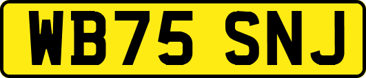 WB75SNJ