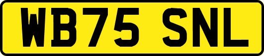 WB75SNL