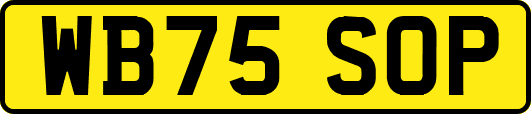 WB75SOP
