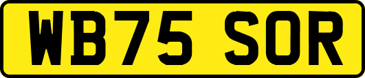 WB75SOR